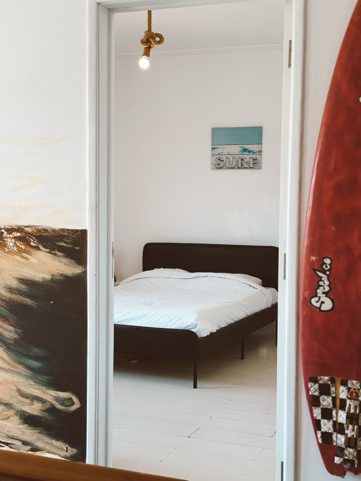 Quarto privado calmo